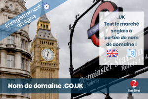 Nom de domaine anglais CO.UK