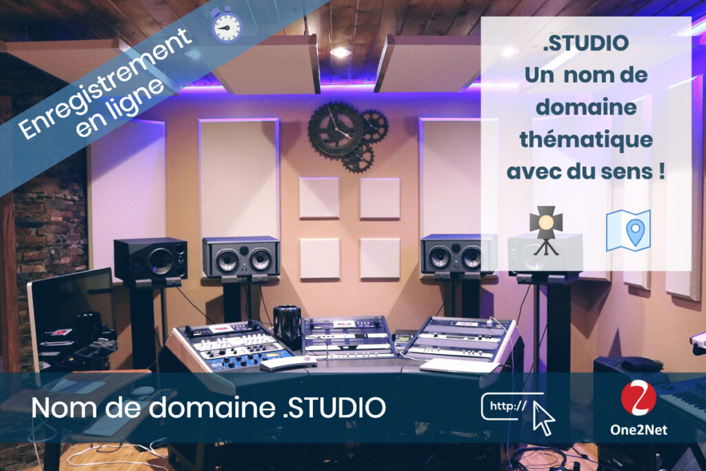 Nom de domaine STUDIO