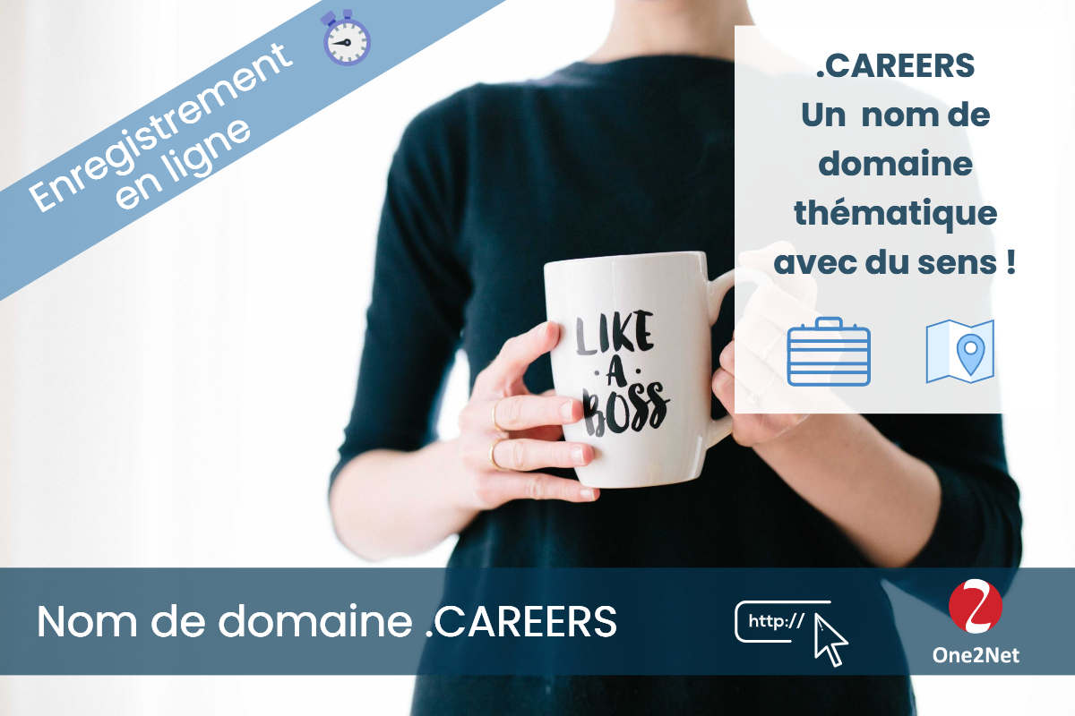 Nom de domaine .CAREERS - One2Net