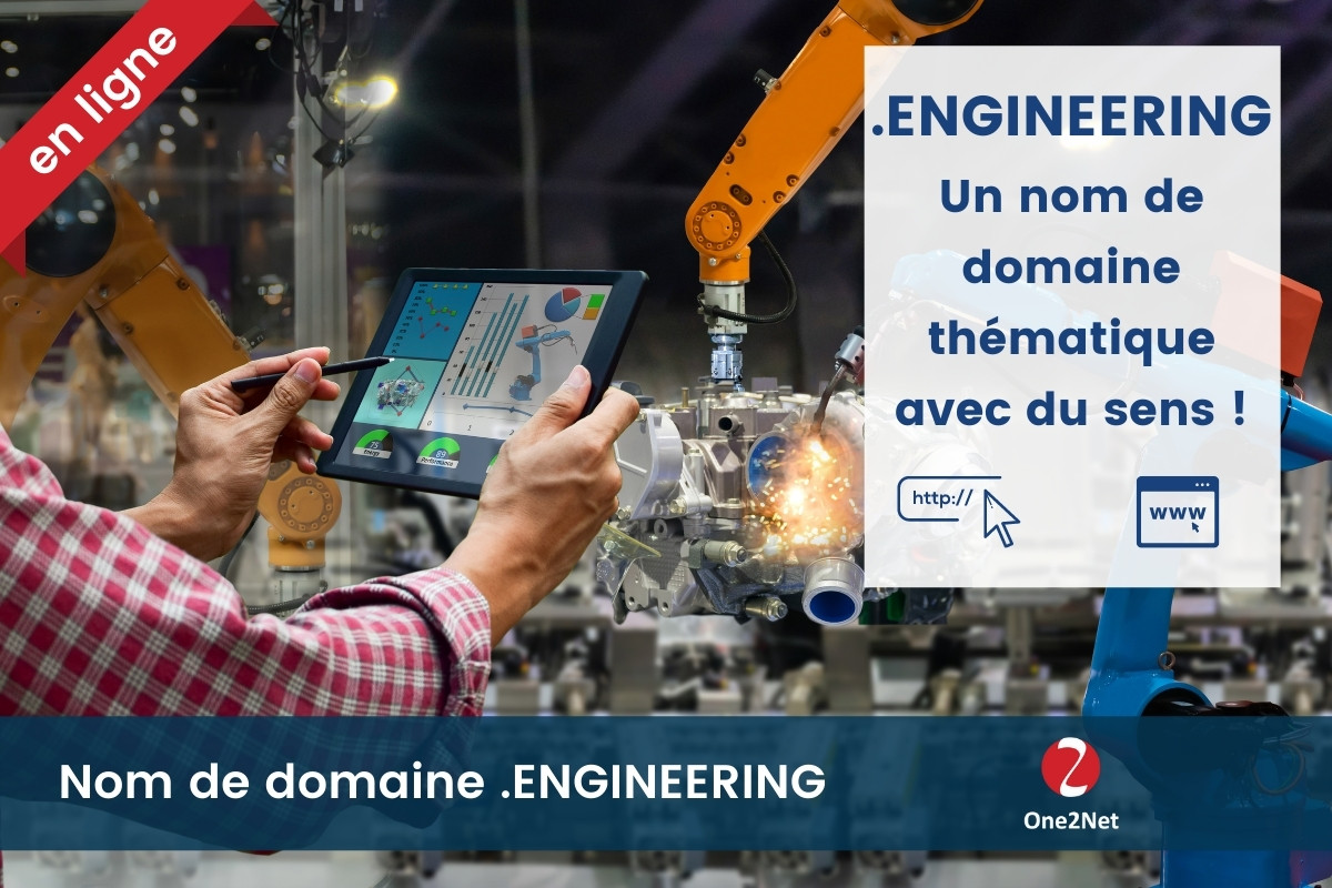 Nom de domaine .ENGINEERING - One2Net