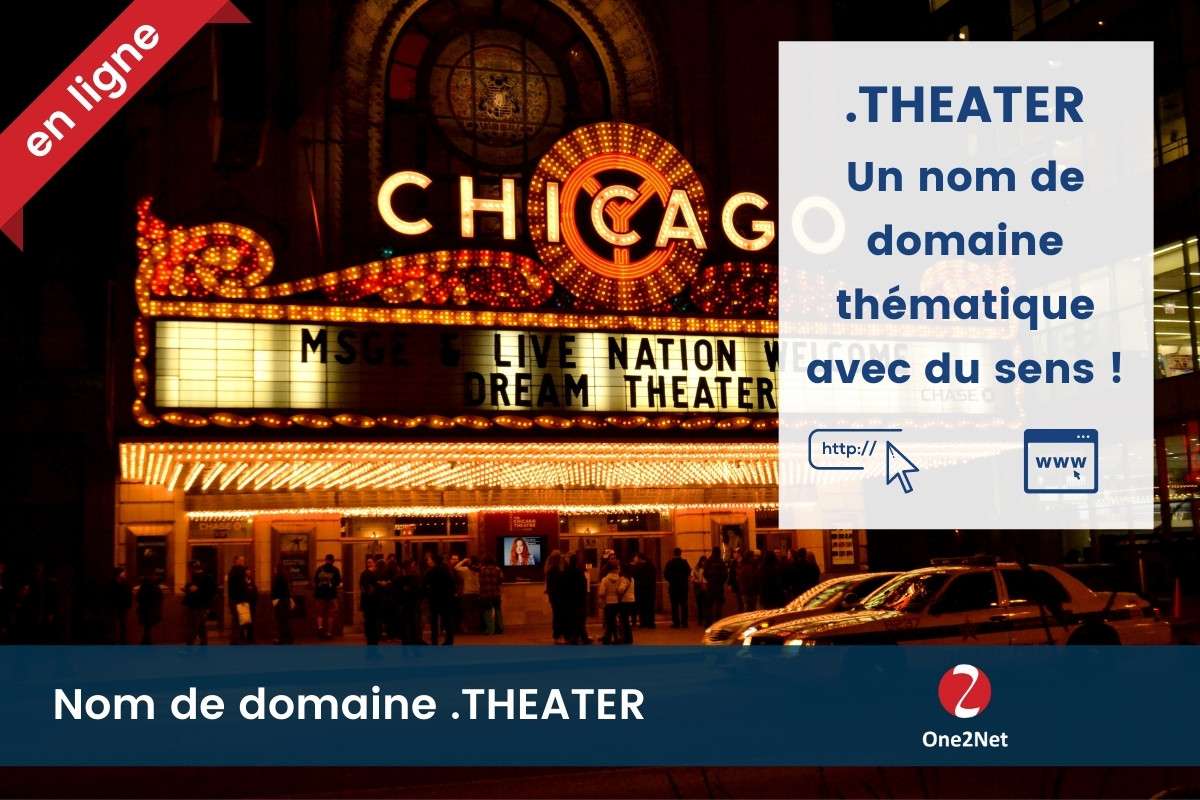 Nom de domaine .THEATER - One2Net